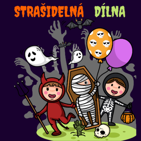 workshop: Strašidelná dílna v Expozici textilního tisku