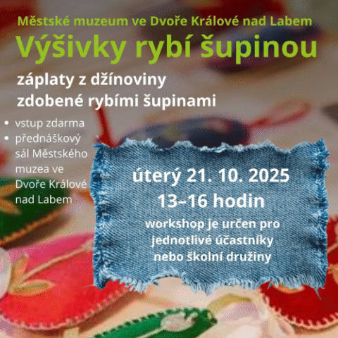 Workshop: Výšivka rybí šupinou